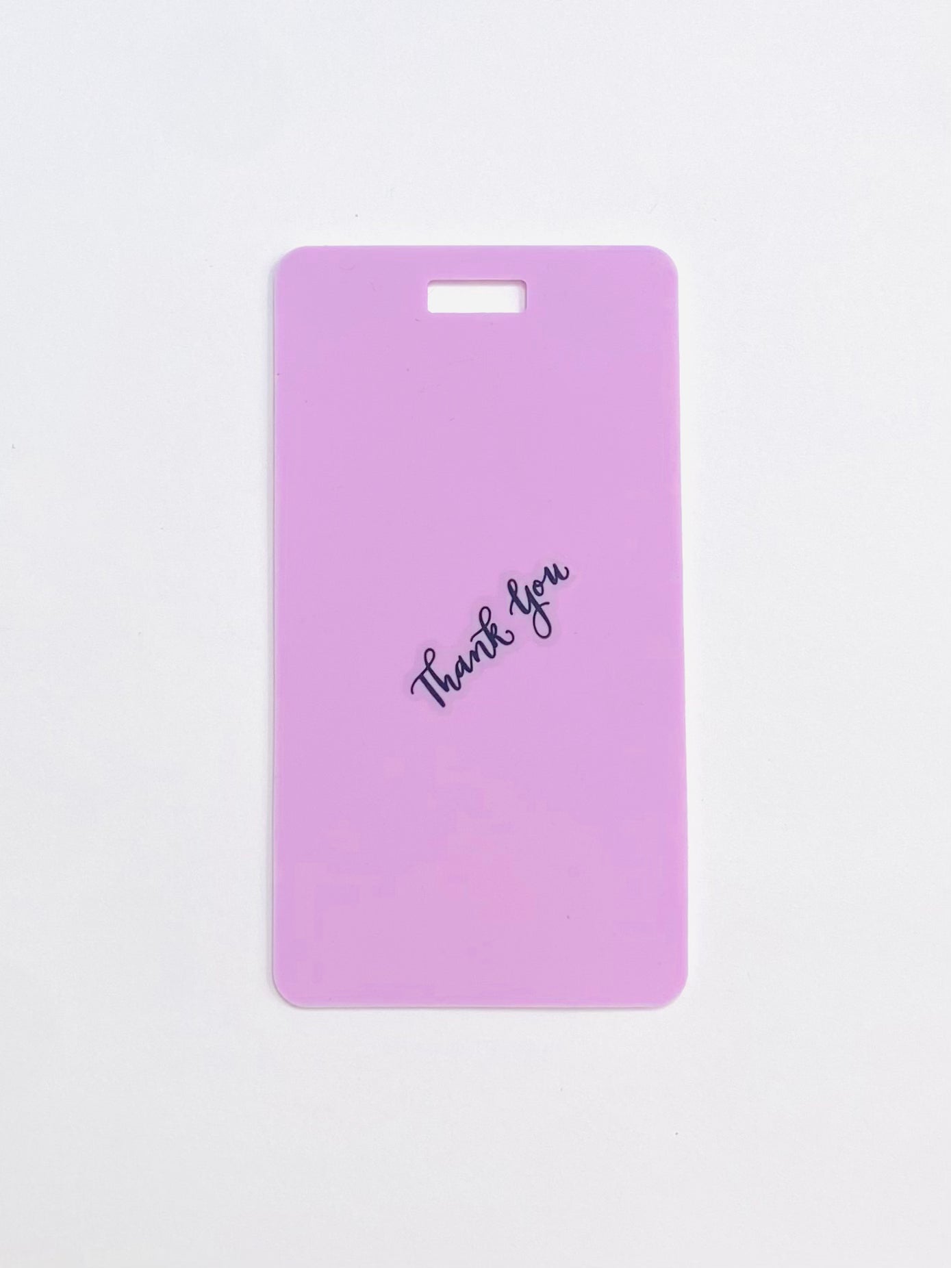 Vertical Erasable Badge Note