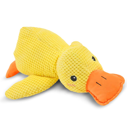Durable Duck | The Anxiety-Relief Toy Dogs Can’t Destroy Green circle with a white check mark in the center Tire Out High-Energy Dogs, Indoo