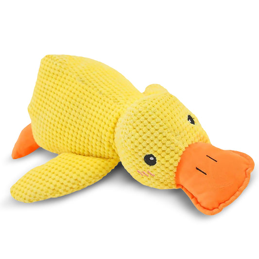 Durable Duck | The Anxiety-Relief Toy Dogs Can’t Destroy Green circle with a white check mark in the center Tire Out High-Energy Dogs, Indoo
