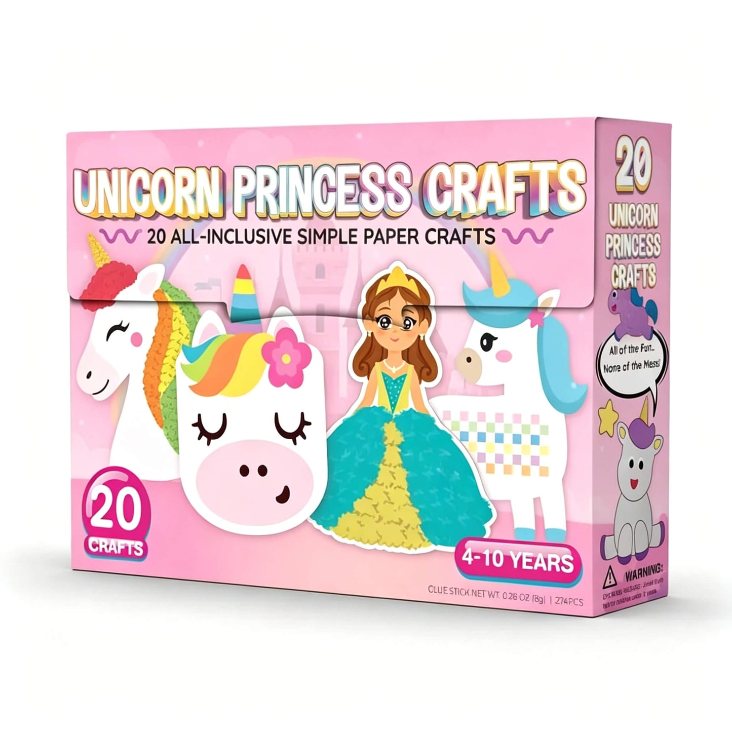 ✂️20 Simple Paper Crafts Set for Kids - Develop Creativity & Fine Motor Skills
