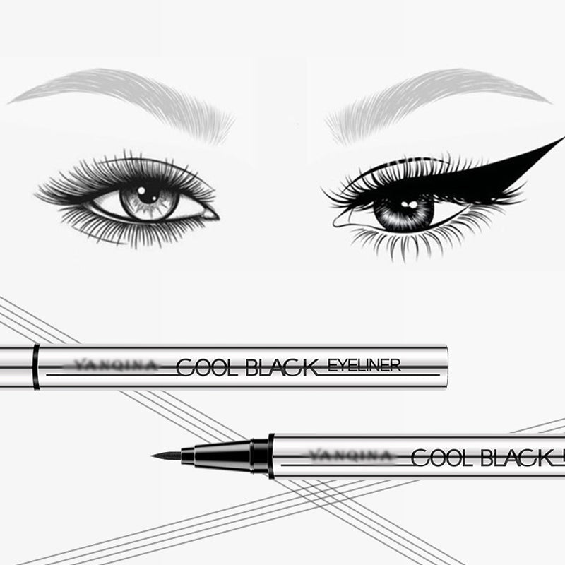 🥳2026 HOT SALE🥳 💞50K+ SOLD! 🖤✨50% OFF! 24HR waterproof smudge-proof eyeliner – intense black, quick-dry, ultra-fine tip. Stays perfect all day. 👁️