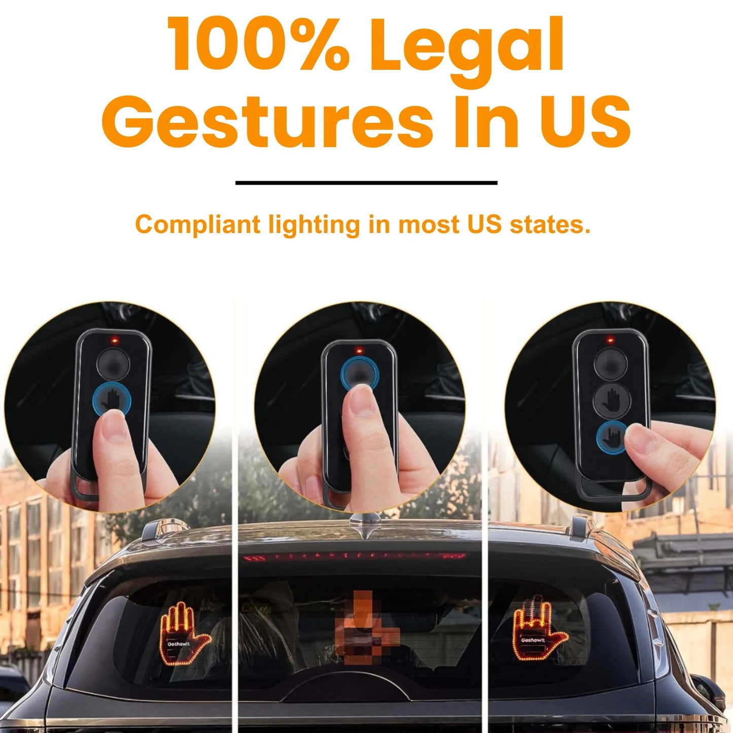LED Finger Light for Cars-Amusing 14 patterns