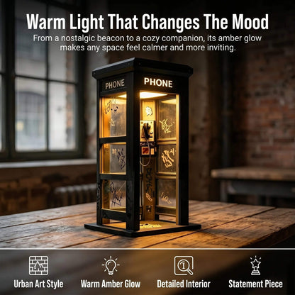 ✨Vintage Phone Booth Ambient Lamp