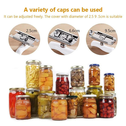 📢📢Last Day-50% OFF!!⏰Stainless Steel Jar Opener & Bottle Lid Remover