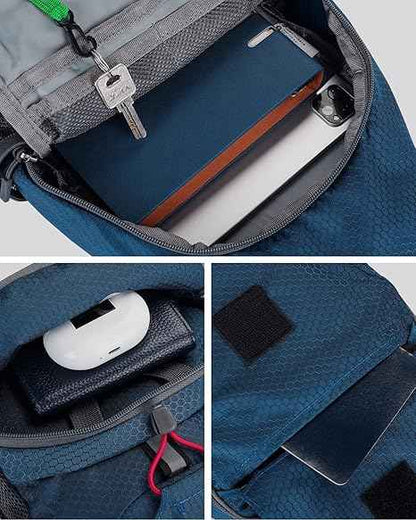 🔥Hot Sale🔥 Nomad Multi-Pocket Nylon Crossbody Bag – Anti-Theft & Waterproof