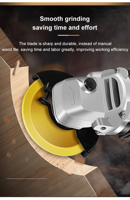⏰Wood Angle Shaping Wheel – Fast-Cut, Sharp, Wear-Resistant, for Angle Grinder