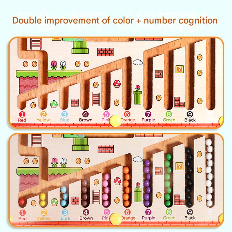 Pixels & Puzzles: Magnetic Color & Number Learning Maze