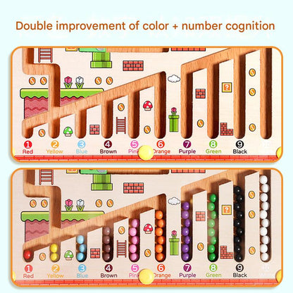 Pixels & Puzzles: Magnetic Color & Number Learning Maze