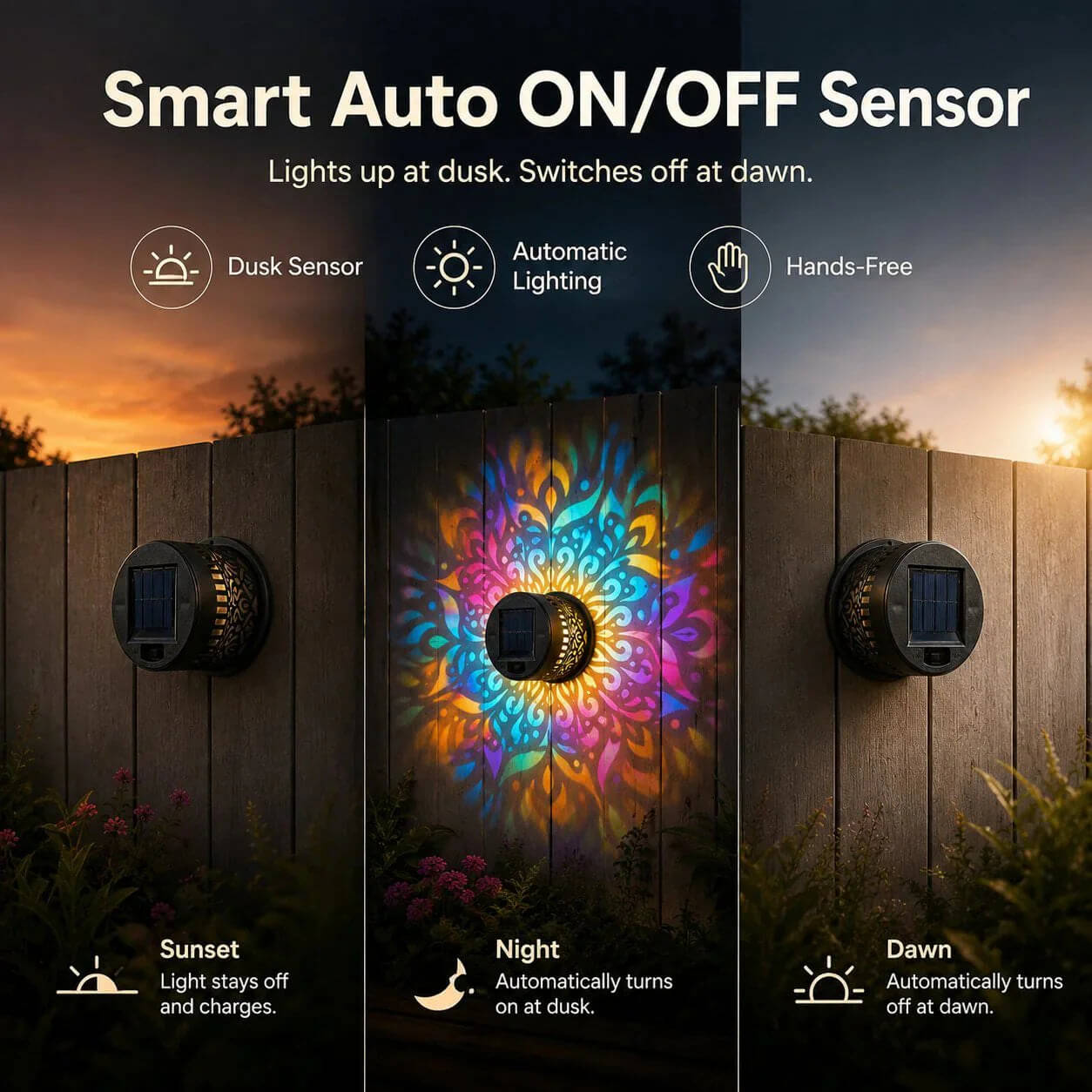 🎁 2026 New Arrivals! 💥 Solar Mandala Wall Light