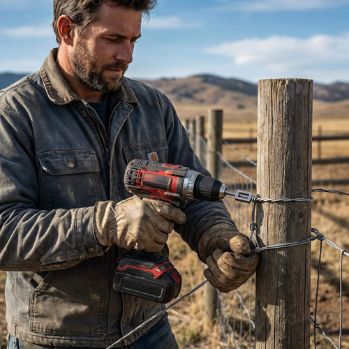 🧰Steel Wire Twisting Tool for Drill - Fast Tightening & Auto Trimming Wire Twist Attachment