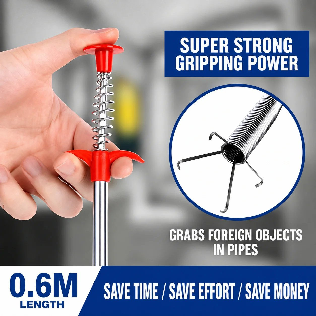 🔥Last Day 50% OFF -🚿Professional Drain Clog Remover Tool – A Must-Have For Every Home