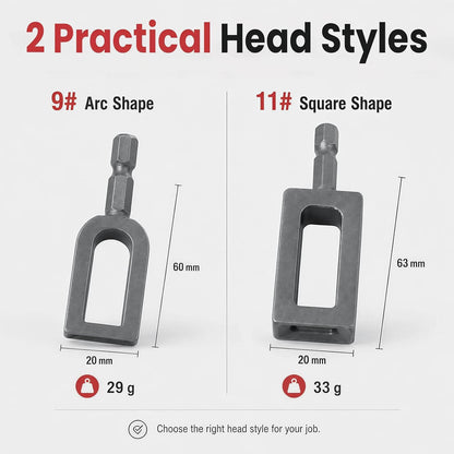 🧰Steel Wire Twisting Tool for Drill - Fast Tightening & Auto Trimming Wire Twist Attachment