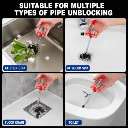 🔥Last Day 50% OFF -🚿Professional Drain Clog Remover Tool – A Must-Have For Every Home