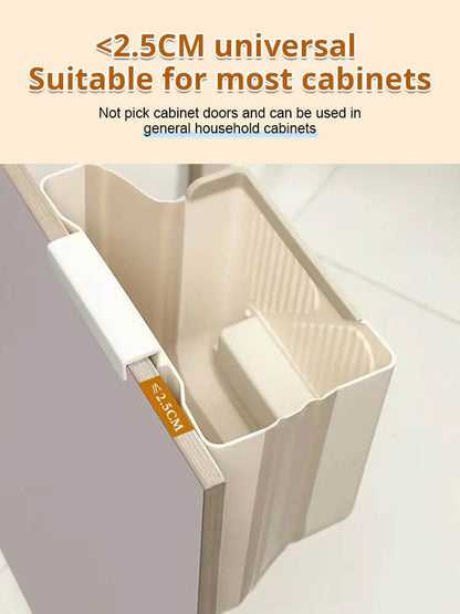 🗑️50% OFF NOW!🕒Foldable Hanging Trash Can – Space Saving, Leak Proof & Easy to Clean🧼