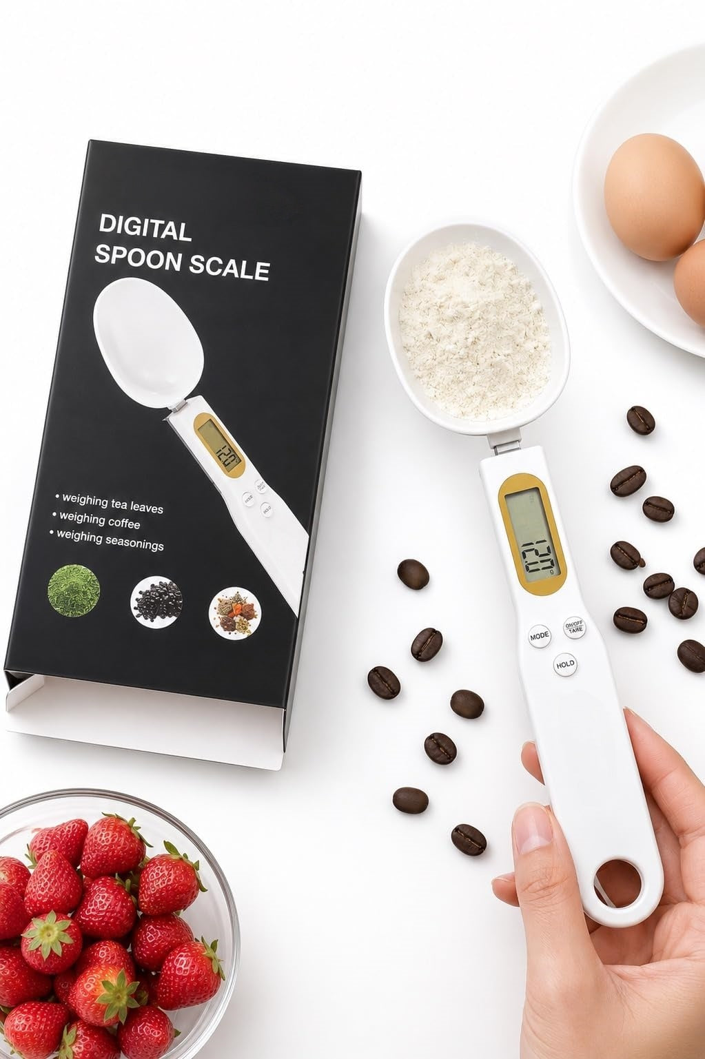 Gramiq Lite Digital Measuring Spoon Scale | Primt