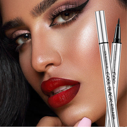 🥳2026 HOT SALE🥳 💞50K+ SOLD! 🖤✨50% OFF! 24HR waterproof smudge-proof eyeliner – intense black, quick-dry, ultra-fine tip. Stays perfect all day. 👁️