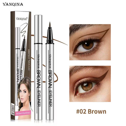 🥳2026 HOT SALE🥳 💞50K+ SOLD! 🖤✨50% OFF! 24HR waterproof smudge-proof eyeliner – intense black, quick-dry, ultra-fine tip. Stays perfect all day. 👁️