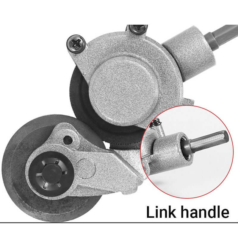 Electric Drill Sheet Metal Cutter - 3-in-1 Tool for Steel, Aluminum & Copper with Laser-Guided Precision