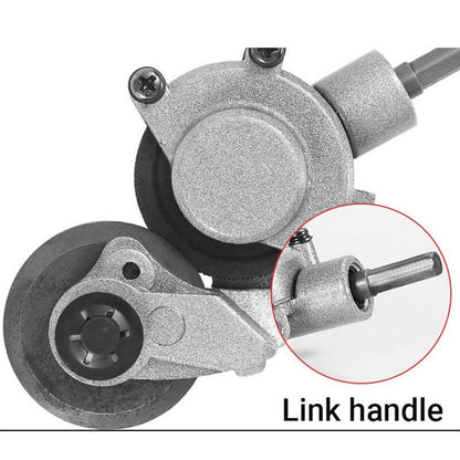 Electric Drill Sheet Metal Cutter - 3-in-1 Tool for Steel, Aluminum & Copper with Laser-Guided Precision