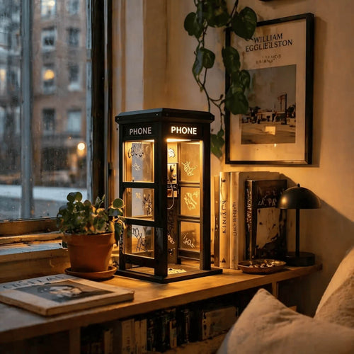 ✨Vintage Phone Booth Ambient Lamp