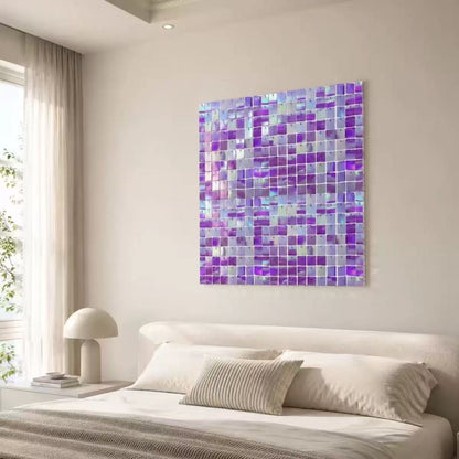 DIY Wind-Driven Sequin Panel Wall Decor | Shimmering Light Art for Home & Events