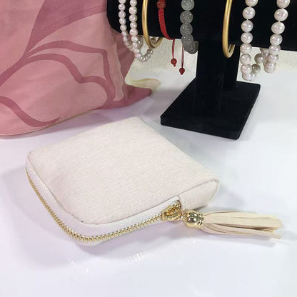 Travel Jewelry Organizer - 5 Compartments For Tangle-Free Storage