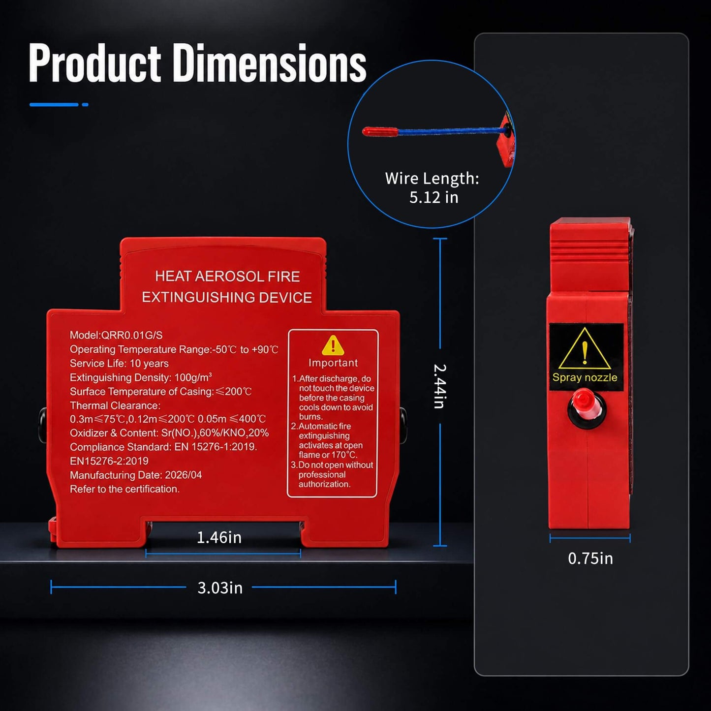 Electrical Panel Fire Extinguisher